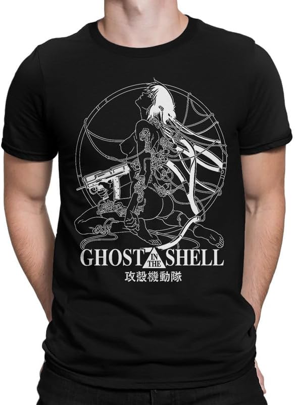 Amazon.com: DreamShirts Ghost in The Shell Motoko Kusanagi Manga T