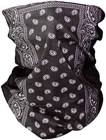 Upparel Automotive Gear Balaclavas Seamless Face Mask Bandanas (One Size, Grey)