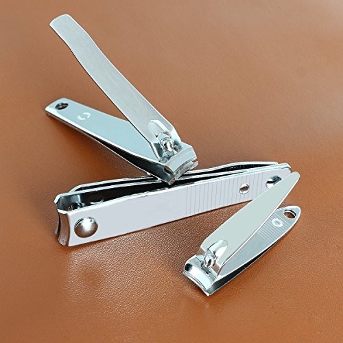 Nail Clippers Set, Bekhic Stainless Steel Fingernails Clippers & Toenails Clippers - Thumbnail 6