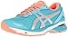 ASICS Women's Gt-1000 5 Running Shoe, Aquarium/Silver/Flash Coral, 9 M US