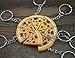 Pizza Pendant Key Chain - CINRA 10pcs Pizza Pendant Key Chain Keyring Key Holder Key Buckle Purse Bag Charm Key Jewelry Chic Accessories Ornaments