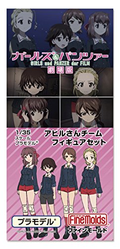1/35 " Girls & Panzer " Duck 's Team Figure Set