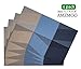 AMZMOO Placemats,Set of 4 Placemats,Dining Table Mat Anti-Slip,Heat Insulation PlaceMat,Table Mats Set of 4 (A-Blue)
