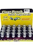 Cigar Punch with Keychain 24 Count with Free I'm Baked Bro & Doob Tubes Sticker