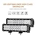 Auxbeam LED Light Bar 2PCS 12 Inch 72W Driving Led Off Road Lights Spot Flood Combo Beams Universal Auxiliary Light LED Bumper Lights LED Work Lights for Truck ATV UTV Offroad Fog Driving 4x4 Pickup