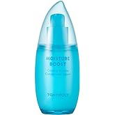 TONYMOLY Moisture Boost Marine Serum - Hydrating, Brightening w Niacinamide | Chlorella and Seaweed Extract soothe and revitalize skin for lasting hydration and comfort