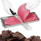 TSM Products Jerky Cutting Board and 10-Inch Slicer Knife (Kitchen)