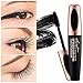 3PACK 4D Silk Fiber Lash Mascara, Extra Long Lash Mascara and Thick, Long Lasting, Waterproof & Smudge-Proof, All Day Exquisitely Lush, Full, Long, Thick, Smudge-Proof Eyelashes