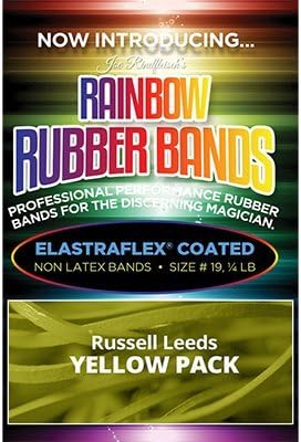 Joe Rindfleisch Rainbow Rubber Bands (Russell Leeds -Yellow) Trick