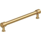Amerock Faircrest 7-9/16 inch (192mm) Center-to-Center Champagne Bronze Cabinet Pull, BP37466CZ