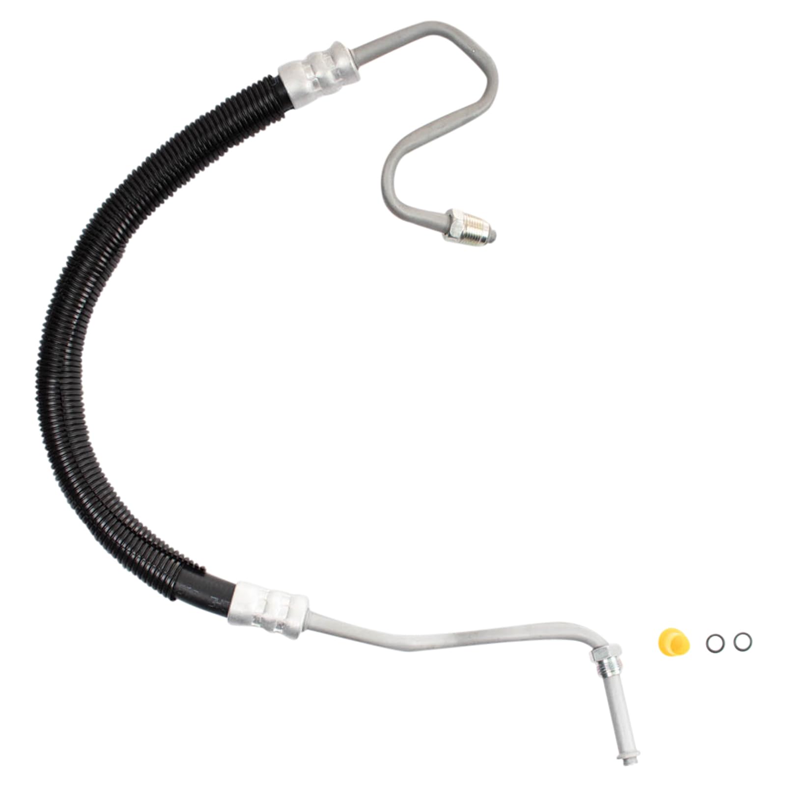 TRQ Power Steering Pressure Line Hose Compatible