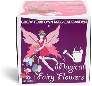 Sow & Grow - Caja de regalo, diseño de cuento mágico de flores: Amazon.es: Jardín