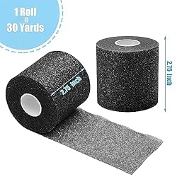 popbob 4 Pack Black Pre Wrap Tape Athletic Foam