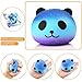 Xinzistar Kawaii Jumbo Slow Rising Squishies Cream Scented Squeeze Kid Toy Phone Charm Gift for Stress Relief (Starry Panda)