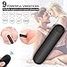 Maison-Market Bullets Massager Vibrator, Super Powerful Mini Adult Clit Stimulator for Travel, 10 Vibration Modes Waterproof Bullet Vibrator with Remote Control and USB Rechargeable for Women, Couple