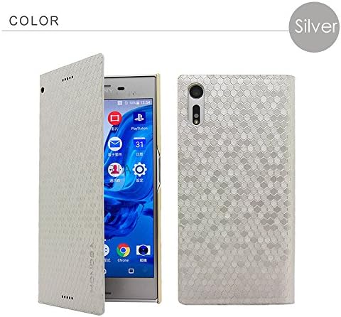HOMOSA Sony Xperia XZ Flip Case(Silver)