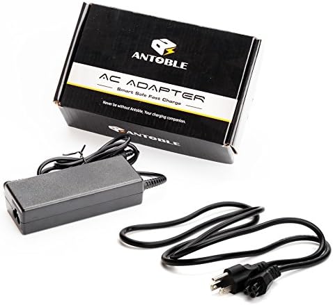 Antoble 19V AC / DC Adapter for HP Pavilion 20bw 22bw 23bw IPS LED Backlit Monitor Charger Power Supply