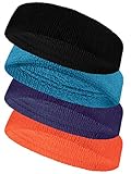 COUVER Premium Quality Stretchable Sports/Athletic Terry Head sweatband(1 Piece)