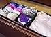 Sorbus® Foldable Storage Drawer Closet Dresser Organizer - 6 Piece Set (Black)