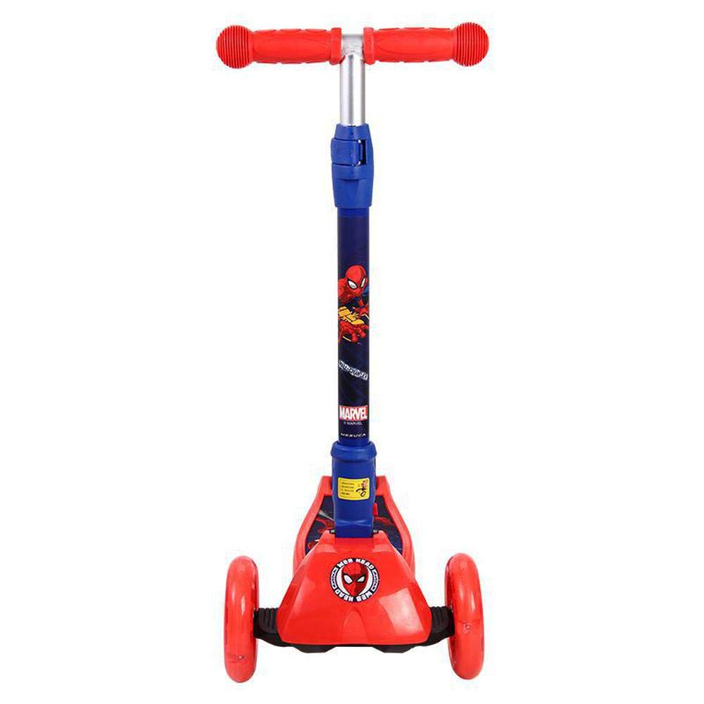 Linlim Marvel Childrens Swing Car Bebe Dibujos Animados Spiderman Flash Scooter Plegable De Tres Ruedas Scooter Patinetes Y Equipacion Deportes Y Aire Libre Oncopia Co Uk