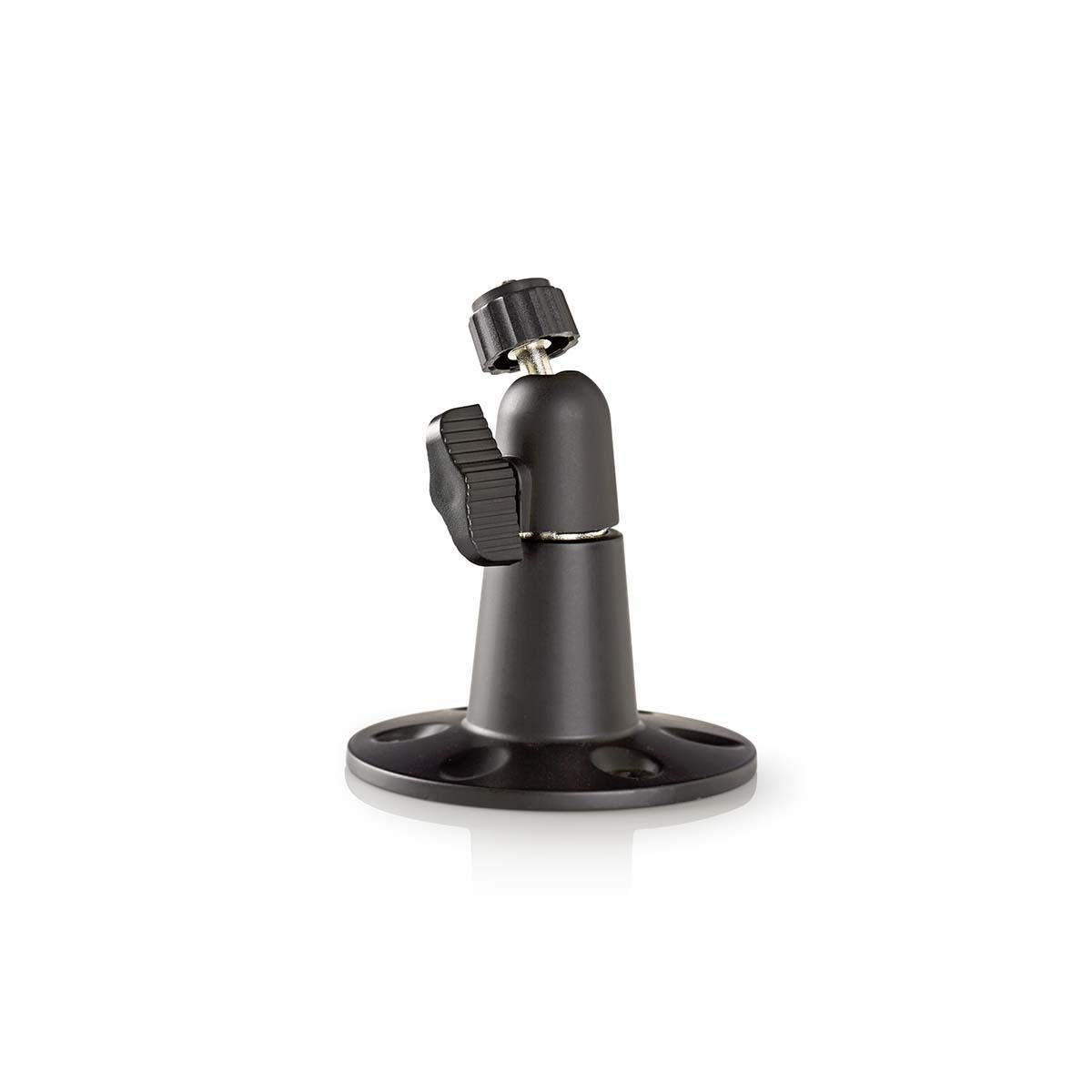 Nedis CCTV Robust Security Camera Wall Mount Bracket, Adjustable Indoor/Outdoor - Black