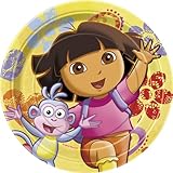 Dora the Explorer Dessert Plates, 8ct