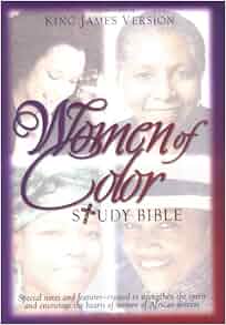Women of Color Study Bible: King James Version, Black Bonded Leather: Nia publishing ...