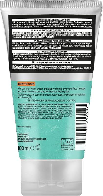 MEN EXPERT HYDRA ENERGETIC PEELING 100ML