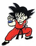 Dragon Ball Dragonball Z Dokkan Super Saiyan Son Goku Battle Superhero Super Hero Movie Cartoon Comics logo patch Jacket T-shirt Sew Iron on Patch Badge Embroidery