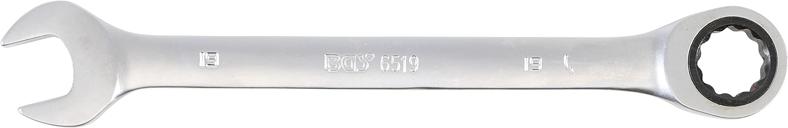 BGS 6519 | Ratchet Combination Wrench | 19 mm