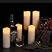 Comenzar Flameless Candles, Battery Candles Battery Operated Candles Real Wax Pillar Candles Set of 12（D2.1 x H6） led Candles with Remote Timer