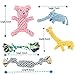 Chongai Dog Toys 9 Pack Gift Set Ball Rope Chew Squeaky Toys for Small Dog