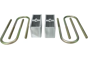 MaxTrac Lowering 3 BLOCK AND U-BOLTS GM 82-04 S-10, Sonoma 2wd 430030 Lowering 3 BLOCK AND U-BOLTS GM 82-04 S-10, Sonoma 2wd 430030 Lowering 3 BLOCK AND U-BOLTS GM 82-04 S-10, Sonoma 2wd 430030