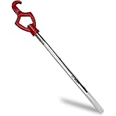 N NOAH Adjustable Fire Hydrant Wrench, Adjustable Capacity up to 2" for Pentagonal Bolt, Multifunctional Hydrant Wrench of 20" length for Tightening and Loosing Fire Hydrant Nuts, Valves, Water Pipes
