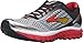 Brooks Men's Ghost 9 Alloy/High Risk Red/Black Sneaker 11 D (M)