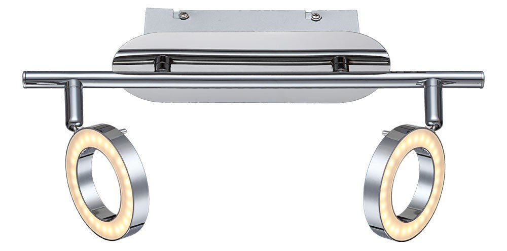 globo 5 Watt Orell 2 x LED Chrome Spot