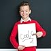 Dry Erase Lapboards Set Classroom Pack of 30 Double Sided Small Whiteboard - Personal Mini White Boards for Students - Dry Erase Lap Board Teacher Supplies - Markers and Erasers Included