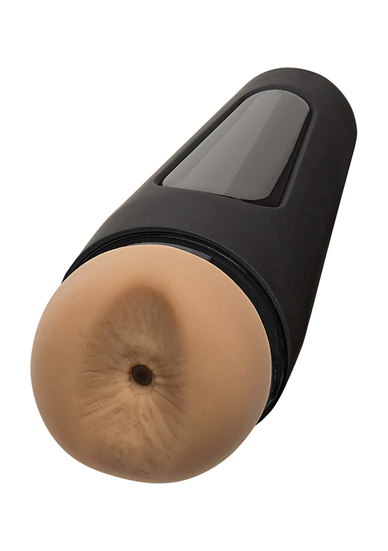 Man Squeeze - Bear - ULTRASKYN Stroker for Men - Lifelike Ass Shape, Adjustable Suction, Tight Hole, Body-Safe, and Discreet Storage - by Doc Johnson - for Adults Only