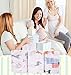 Little Jump Cotton Muslin Swaddle Blankets, 47x47 (3 Pack)