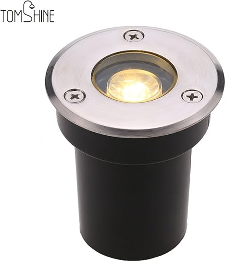 LED Bodeneinbaustrahler 3W, IP67, 12V – Für Garten, Terrasse, Wege, Wetterfest, Weißes Licht