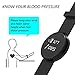 Blood Pressure Watch Fitness Tracker, RIVERSONG ShineBP Activity Tracker with Heart Rate Monitor Sleep Tracking Step Calorie Counter Pedometer Sport Smart Bracelet Wristband for Smart Phones