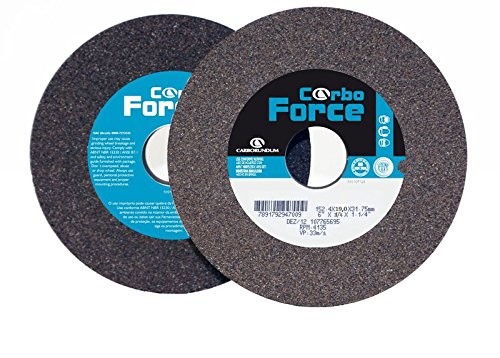 Rebolo para Esmeril 6 x 3/4 x 11/4 A60 Carbo Fino