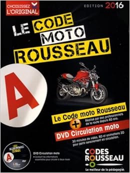 Code Rousseau moto 2016 Code Rousseau moto 2016