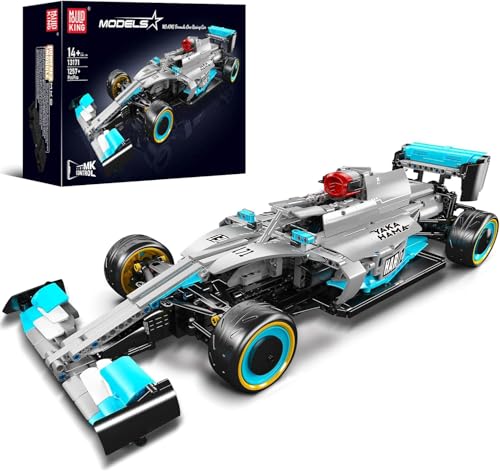 Mould King 13171 Sports Car Building Block Kits, MOC Supercar Racing Car Model Building Sets, Gift for Kids Age 8+/Adult Collections Enthusiasts(1257+ Pieces)