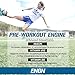Evlution Nutrition ENGN Pre-workout, Pikatropin-Free, Fruit Punch, 30 Servings, Intense Pre-Workout Powder for Increased Energy, Power, and Focus
