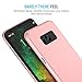 Maxboost mSnap Galaxy s8 Case [Rose Gold] Extreme Smooth Surface with Anti-Slip Matte Coating for Excellent Grip Thin Hard Protective PC Covers for Samsung Galaxy s8 2017