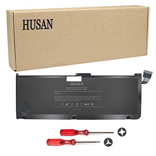 HUSAN A1309 Laptop Battery Compatible With MacBook Pro 17" A1297 (Only fit Early 2009 Mid 2009 Early 2010),fits MC226/A MC226CH/A MC226J/A 020-6313-C 661-5037-A (12000mAh) - Image 6