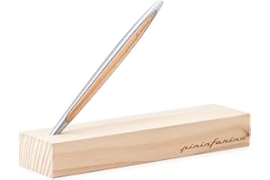 Pininfarina Cambiano Classic Ethergraf® Pen | Luxury Aluminum & Cedar Wood Design | Ink-Free Writing Instrument | Elegant Gift for Men and Women