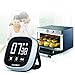 Digital Kitchen Timer, RISEPRO Touchscreen Kitchen Cooking Timer with Loud Alarm Count Down and Up Stopwatch Medicine Reminder Bread Candy BBQ EN7001-BK