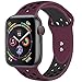 YOUKEX iWatch Band Compatible for Apple Watch Band 38mm 42mm Sport Band Women Men for Series 4,3,2,1 Soft Silicone Straps (Works for 40mm 44mm Watch)